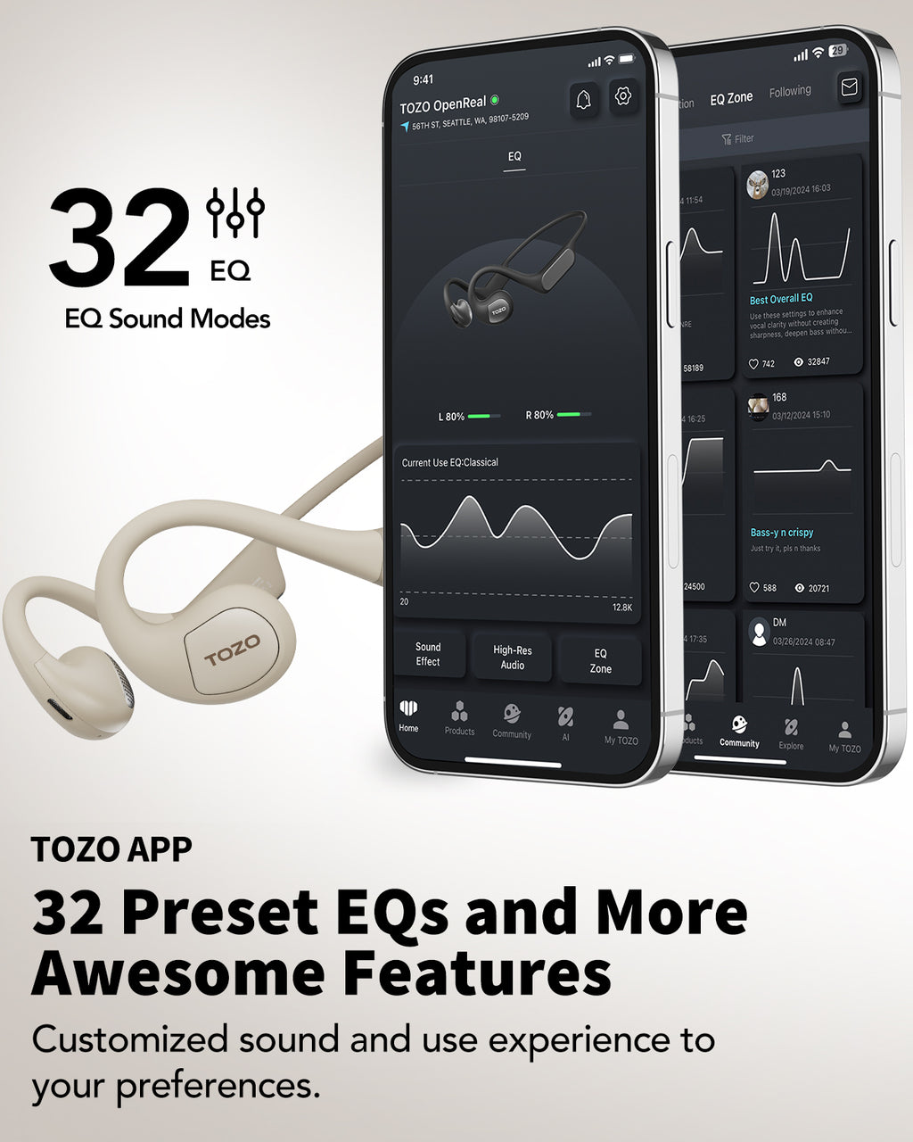 TOZO OpenReal