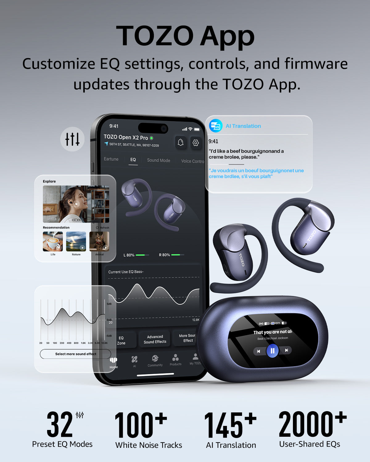 TOZO Open X2 Pro