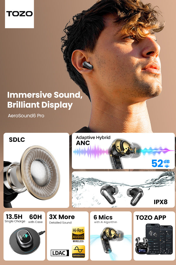 TOZO AeroSound6 Pro